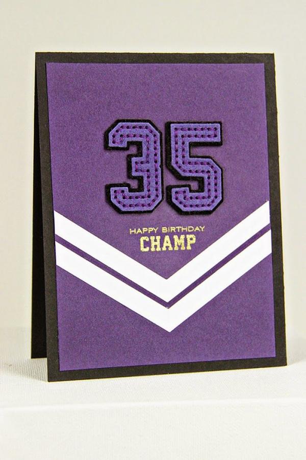 Papertrey Ink - Letterman Stitched Numbers Die Collection (set of 2)