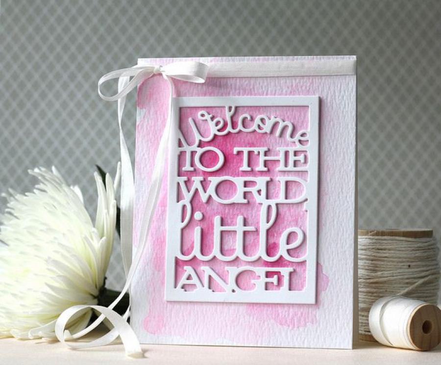 Papertrey Ink - Text Block: Baby Die