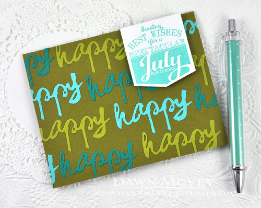 Papertrey Ink - Wet Paint Cuts Die Collection (set of 5)