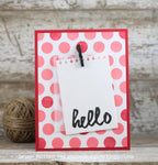 Papertrey Ink - Monthly Moments: Journal Card 8 Die