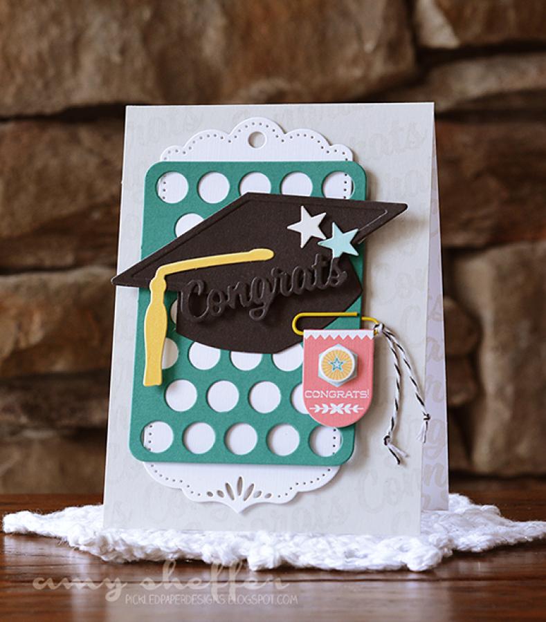 Papertrey Ink - Enclosed: Graduate Die