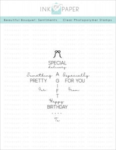 Beautiful Bouquet: Sentiments Mini Stamp Set