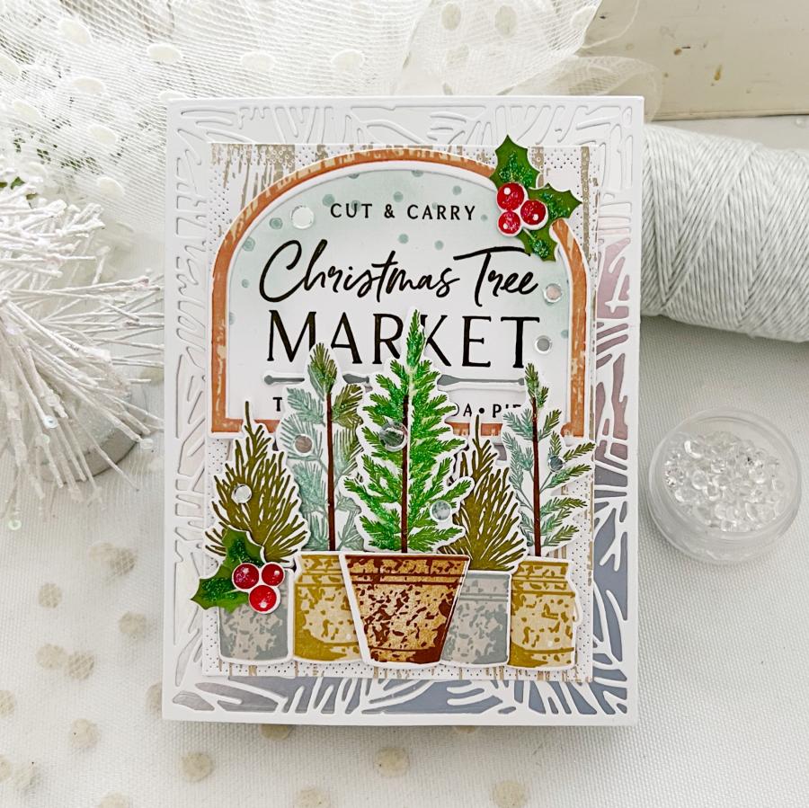 Farm Fresh Trees Stamp Set