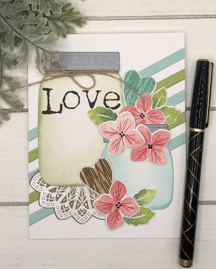 Jar Accessories Stamp Set