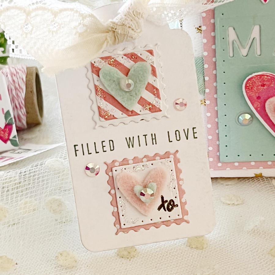 With Love Sentiments Mini Stamp Set