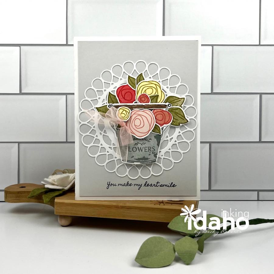 Thank You Florals Stamp Set