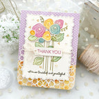 Thank You Florals Stamp Set