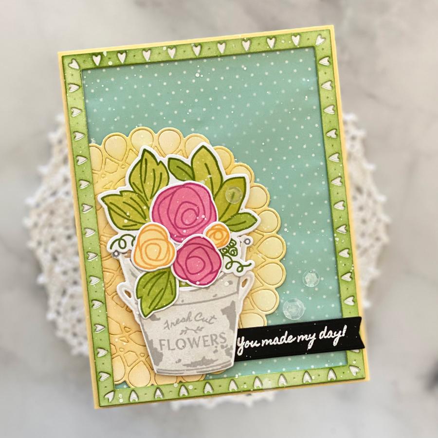 Thank You Florals Stamp Set