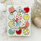 Treasured Teacher: Apple Prints Mini Stamp Set