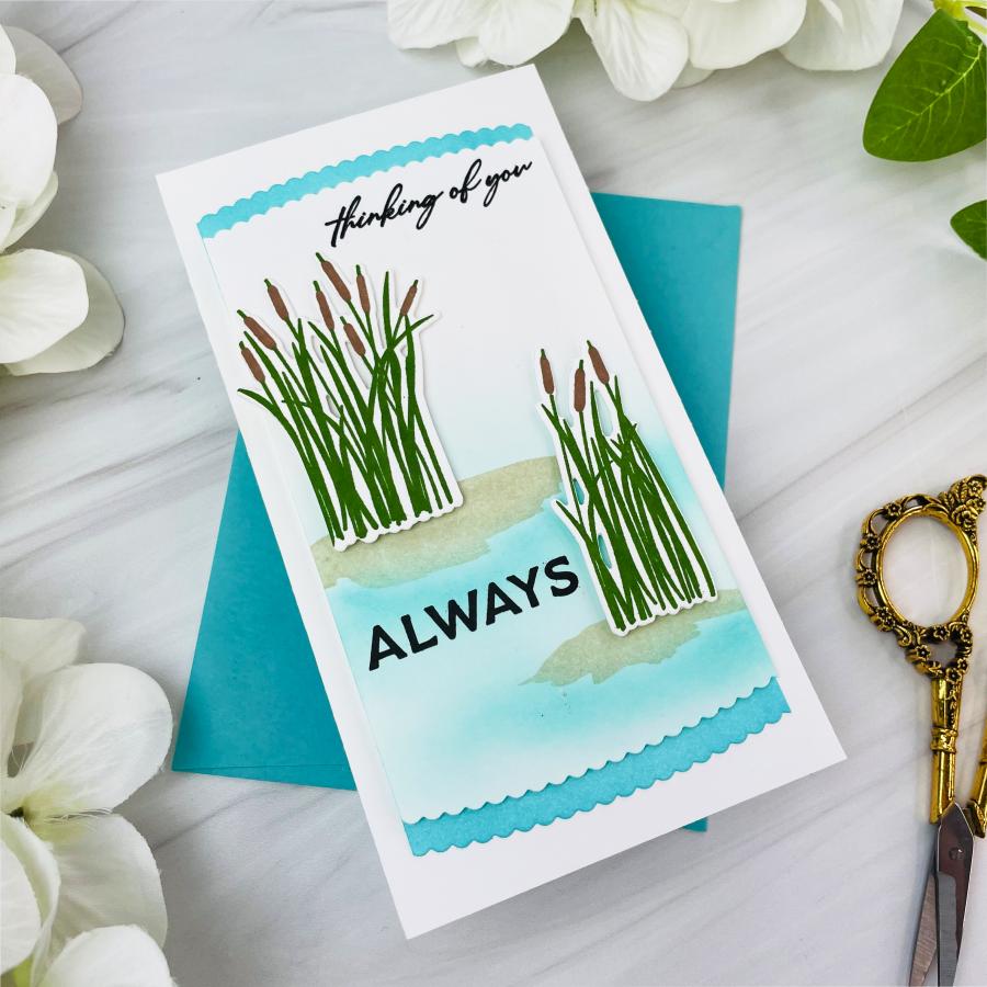 Captivating Cattails Stamp Set