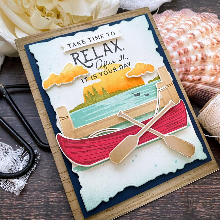 Scene Everywhere: At the Lake Stamp Set