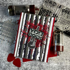 Corrugated Metal Background Stamp Set