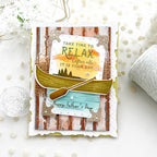 Corrugated Metal Background Stamp Set