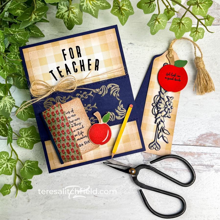 Go-To Gift Card Holder: Book Stamp Set