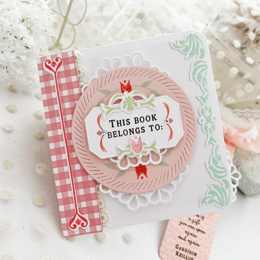 Go-To Gift Card Holder: Book Scrolls Stamp Set