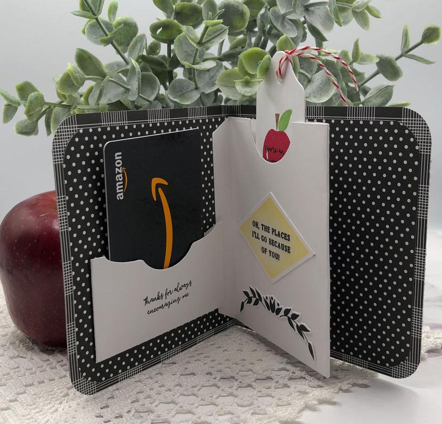 Go-To Gift Card Holder: Book Scrolls Stamp Set