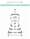 Go-To Gift Card Holder: Book Scrolls Stamp Set