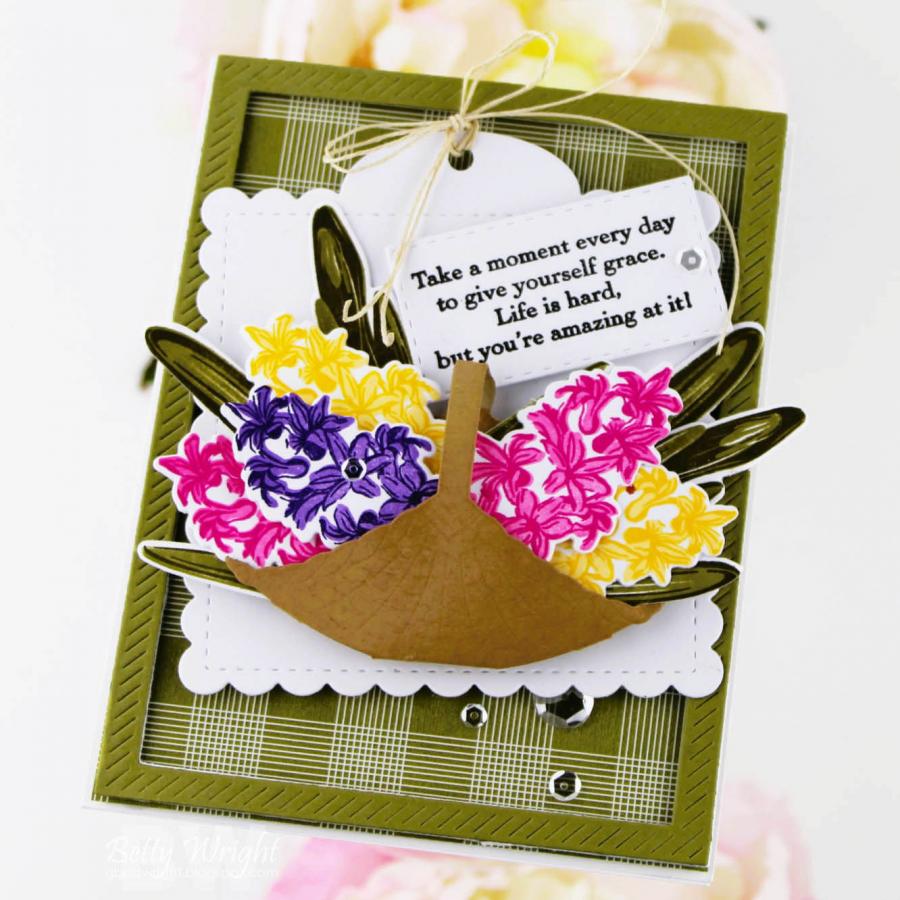 Happy Hyacinths Stamp Set