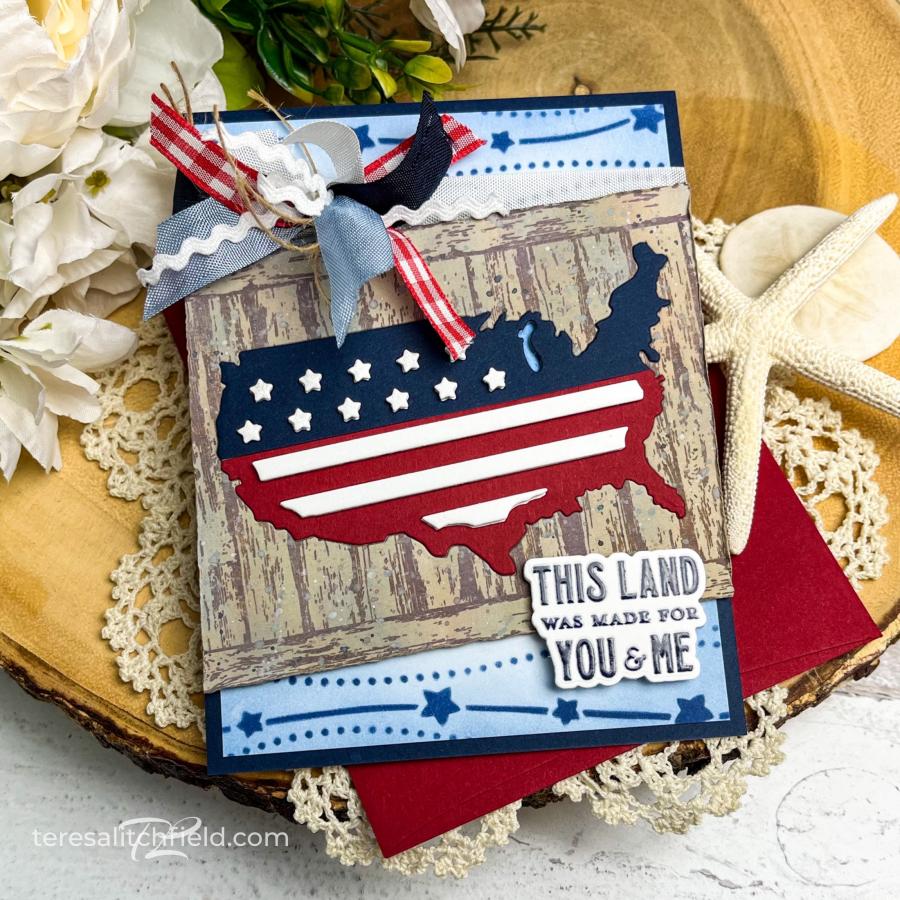 Wood Plank Background Stamp Set