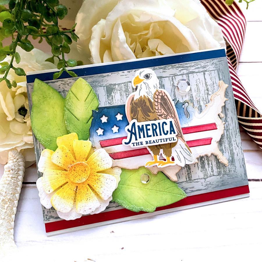 Wood Plank Background Stamp Set