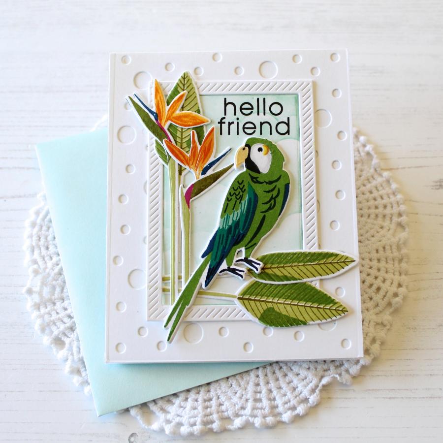 Feathered Friends Mini 24 Mini Stamp Set