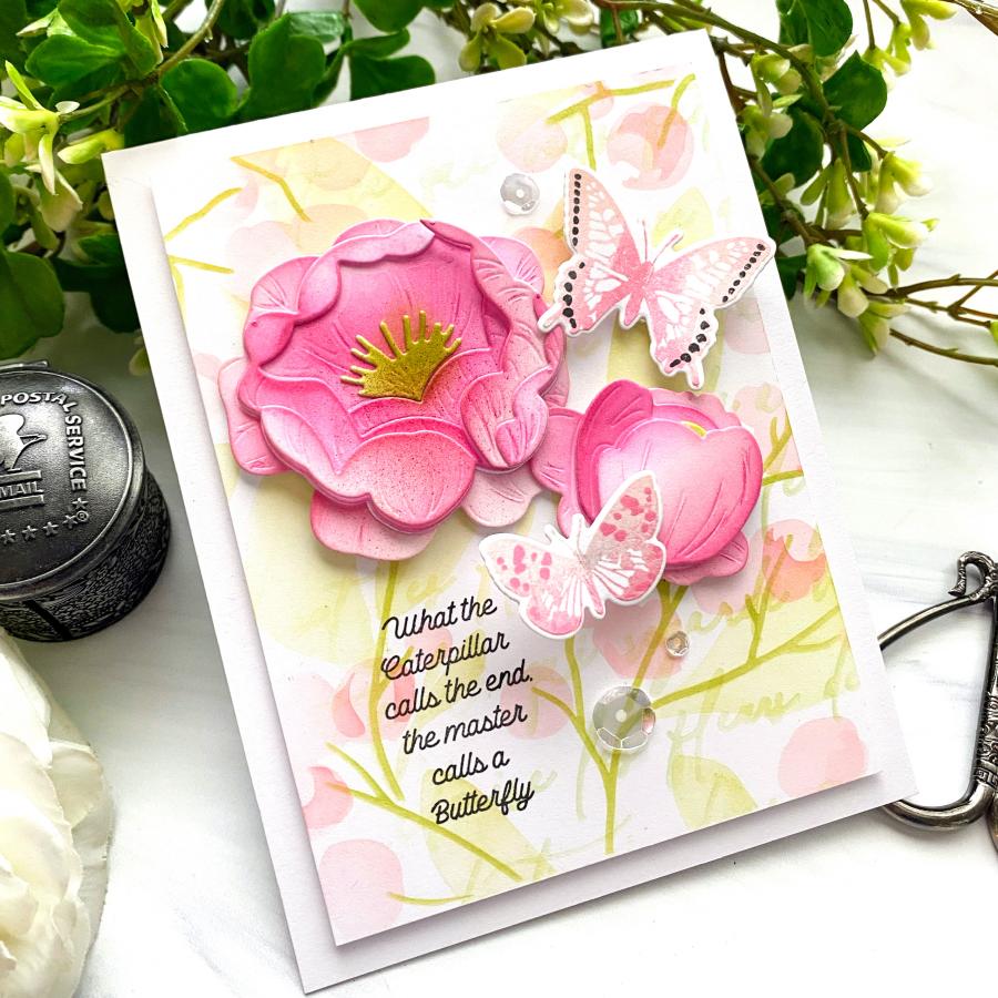 Graceful Butterflies Stamp Set