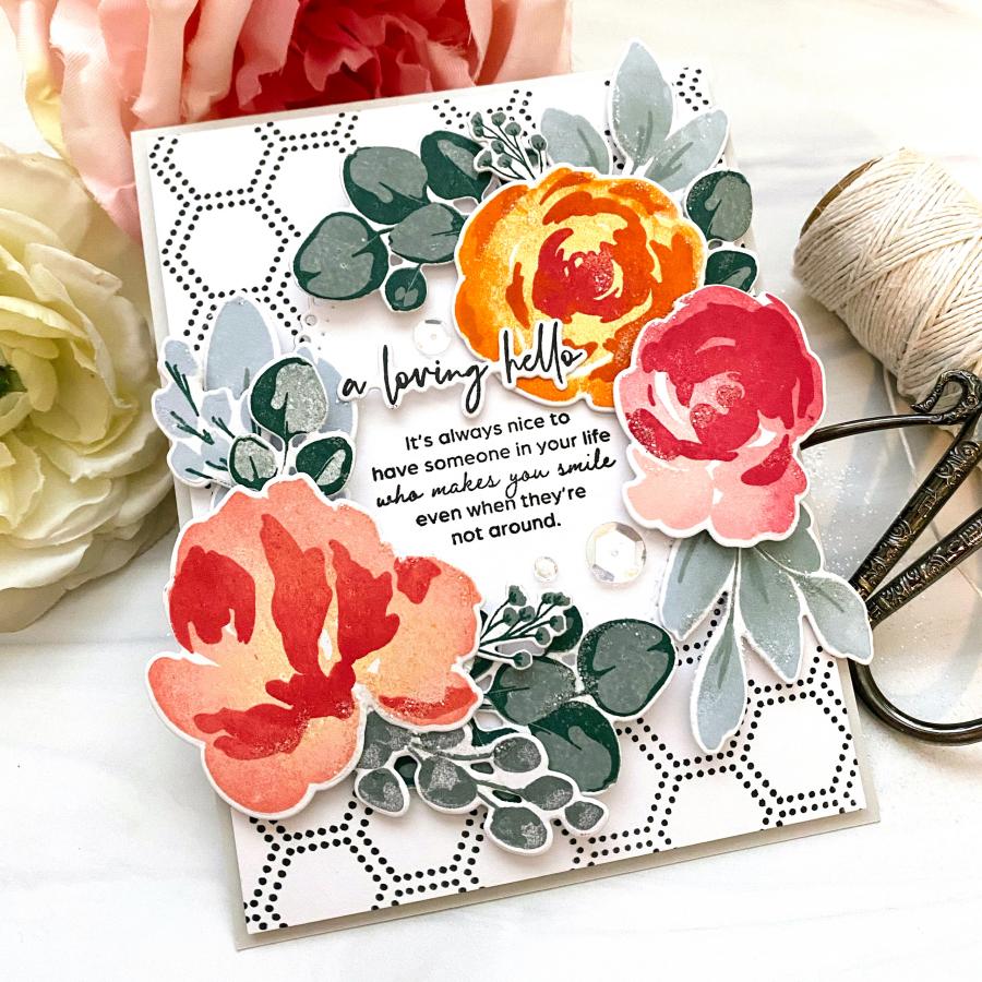 Just Sentiments: You're on My Mind Mini Stamp Set