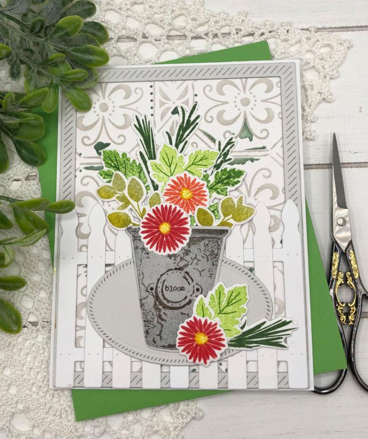 Vase Collection 11 Mini Stamp Set