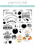Fall Farmer's Market Stamp Set