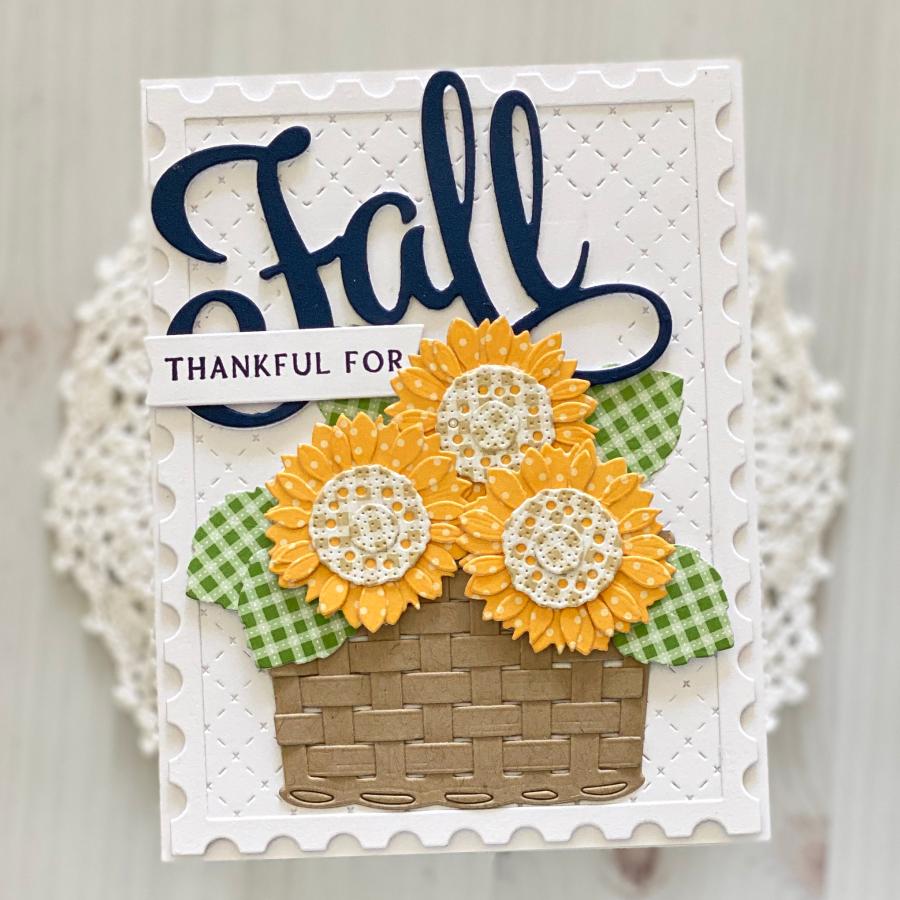 Larger than Life: Fall Sentiments Mini Stamp Set