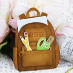 Go-To Gift Card Holder: Backpack Accessories Stamp Set