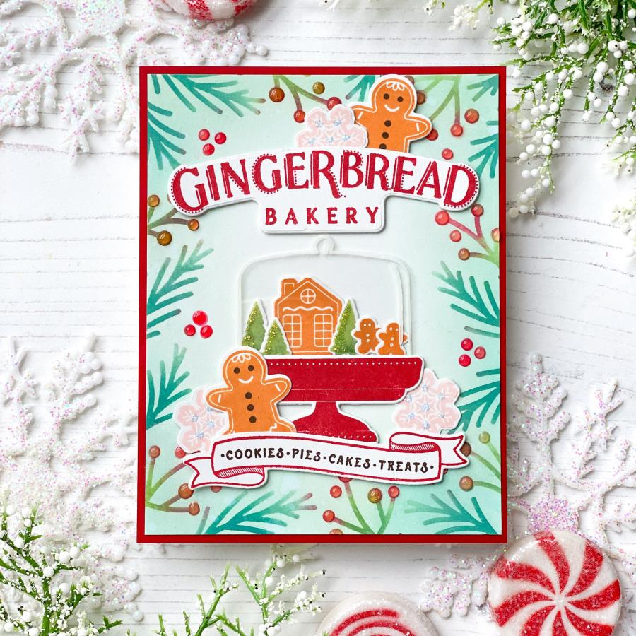 Gingerbread Bakery Stamp Set