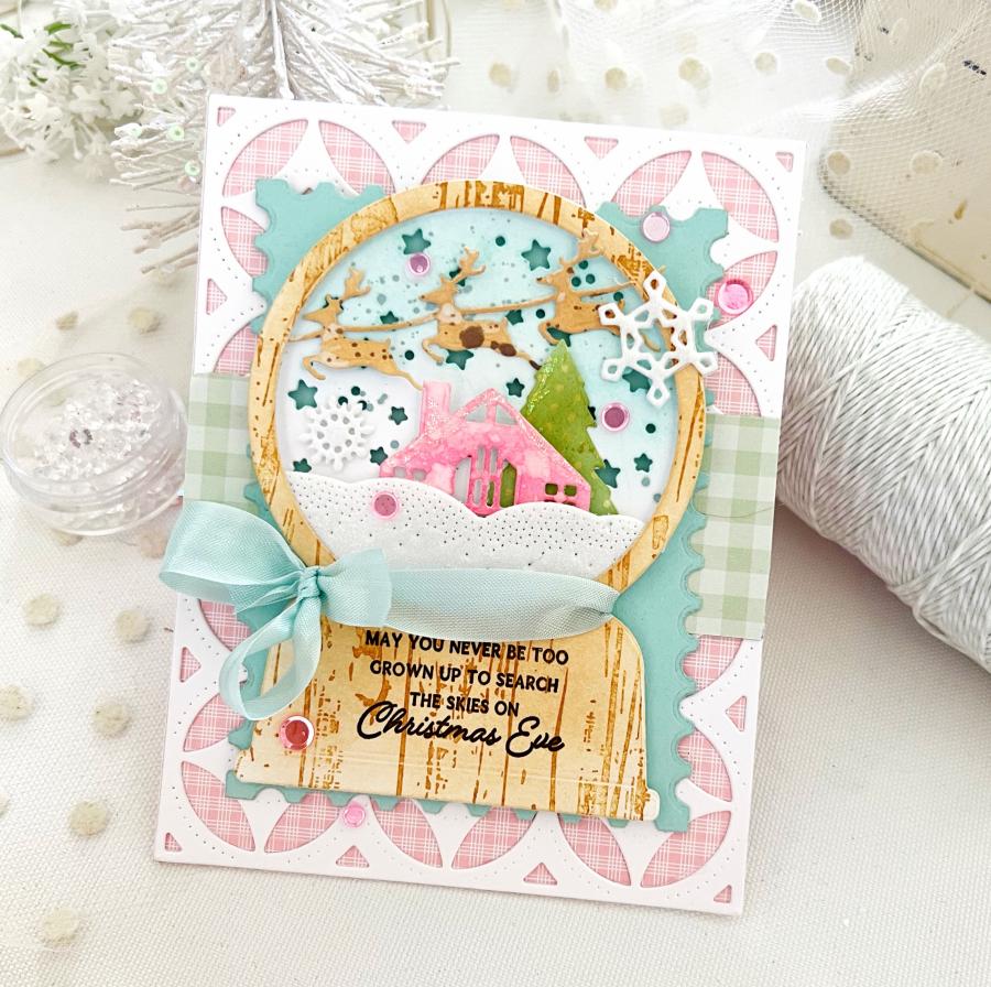 Winter Globes Sentiments Mini Stamp Set