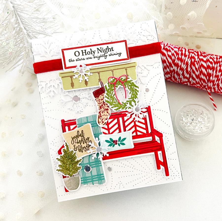 Winter Bench Stamp Set