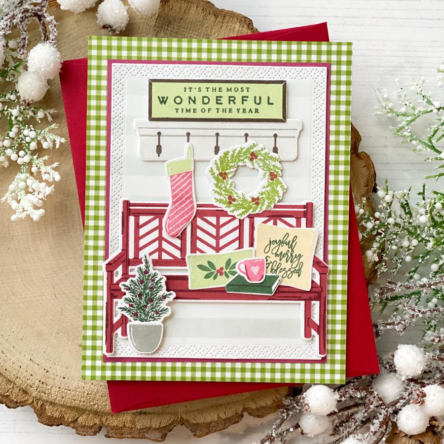 Winter Bench Stamp Set