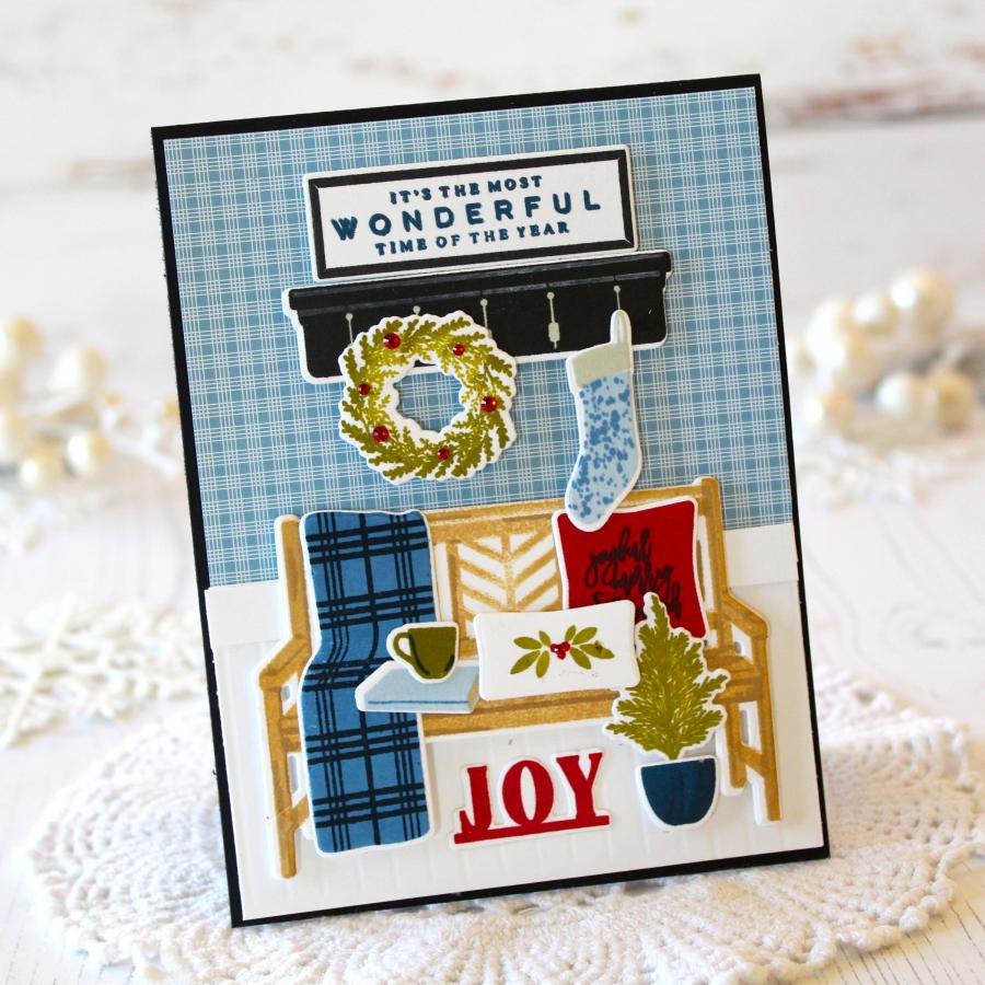 Winter Bench Stamp Set