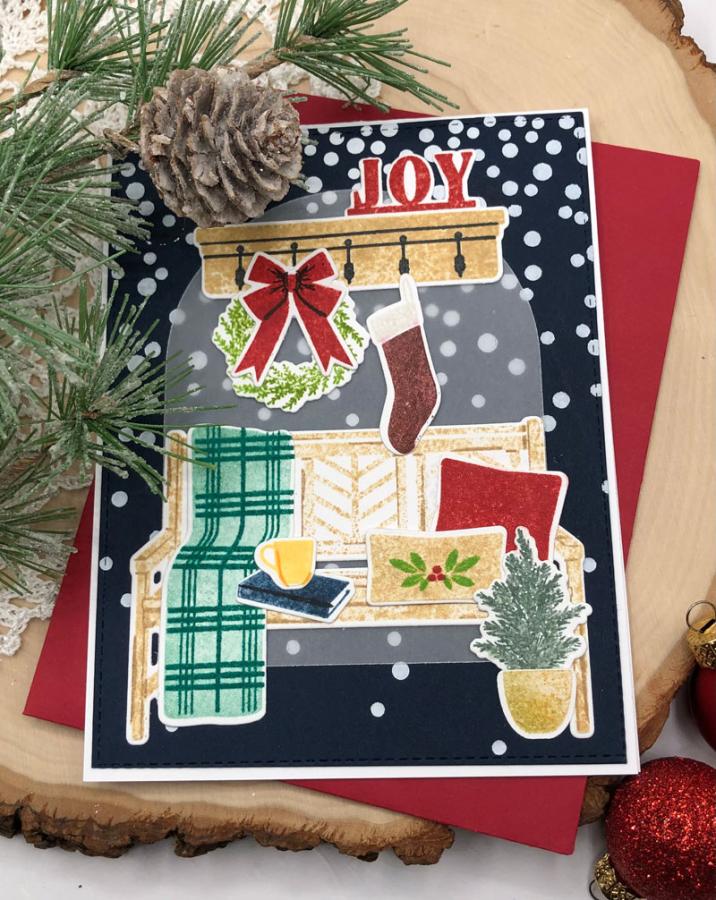 Winter Bench Stamp Set