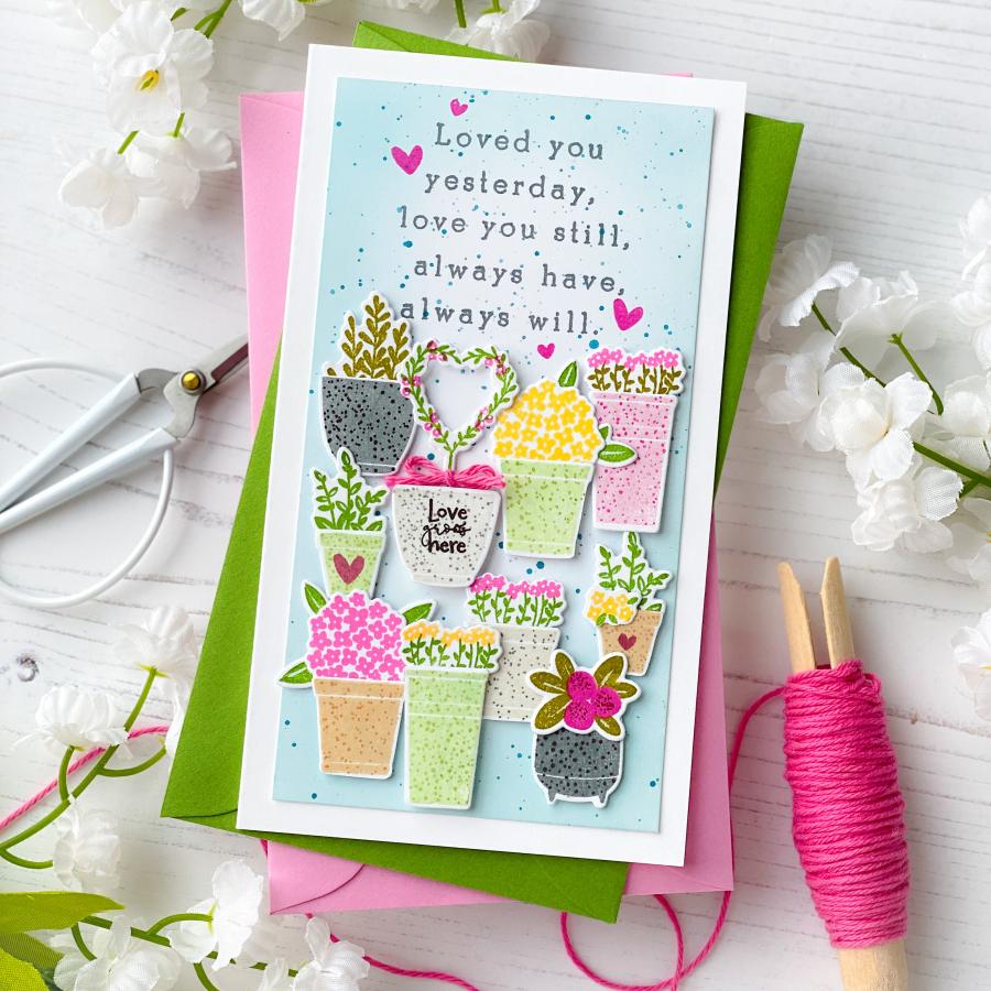 Love is Everywhere Stamp Set