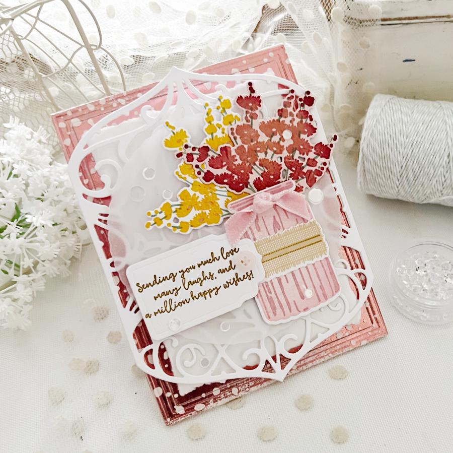 Vase Collection 14 Stamp Set