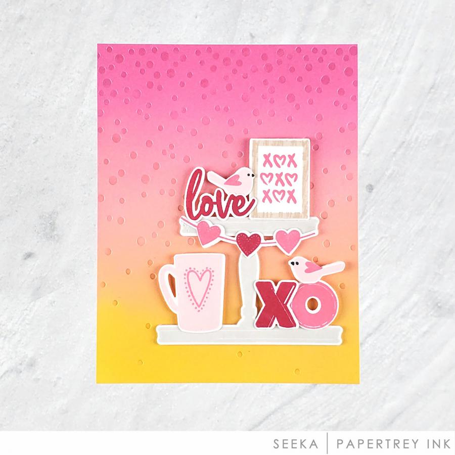 Tiers of Cheer: Valentine Mini Stamp Set
