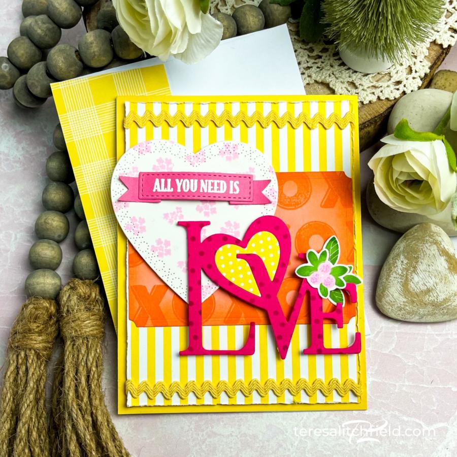 Larger than Life: Love Sentiments Mini Stamp Set
