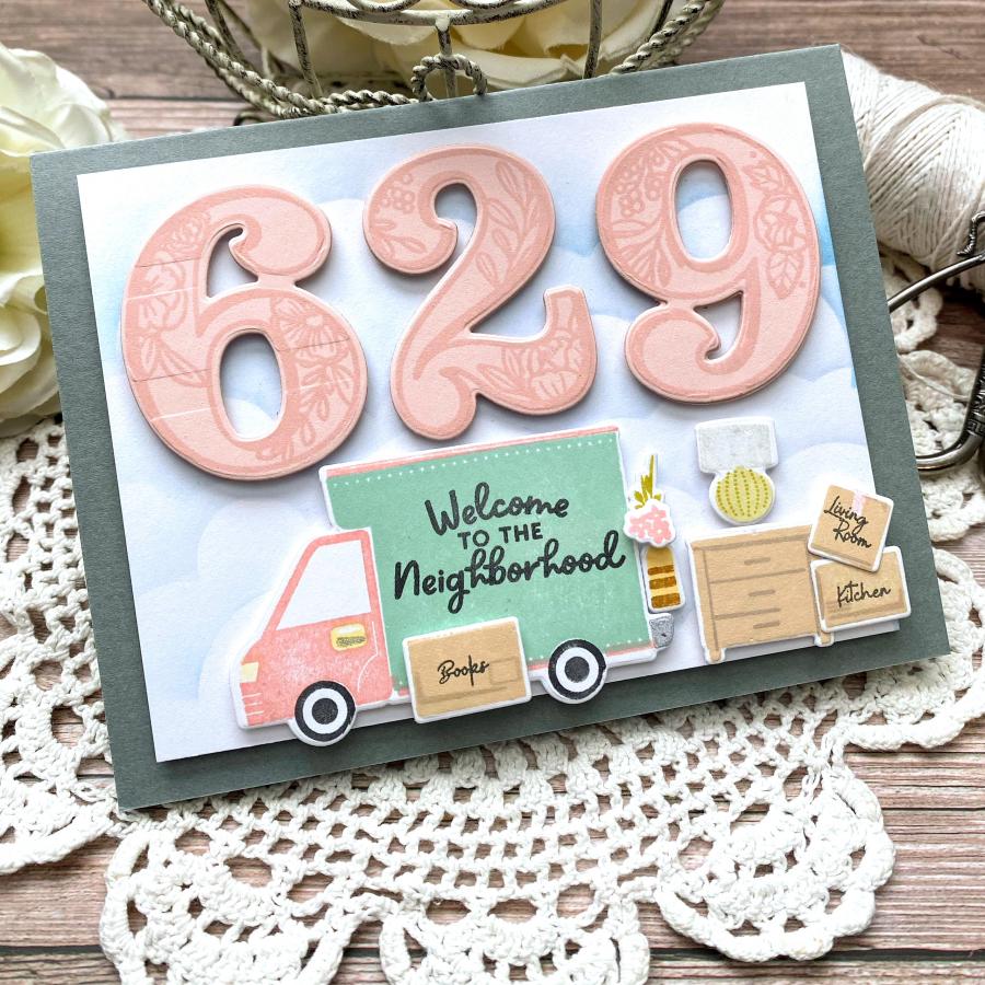 Welcome to the Neighborhood: On the Move Stamp Set