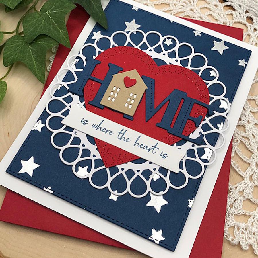 Larger than Life: Home Sentiments Mini Stamp Set