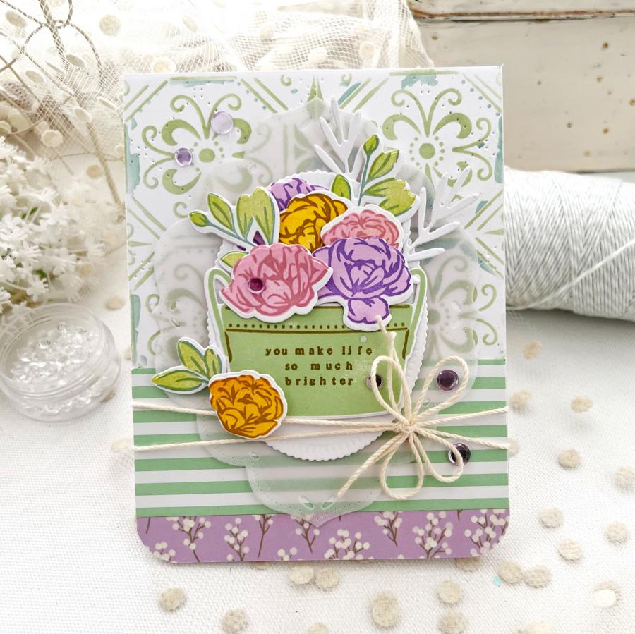 Vase Collection 15 Stamp Set