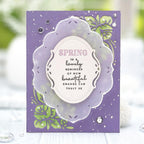 Larger than Life: Spring Sentiments Mini Stamp Set