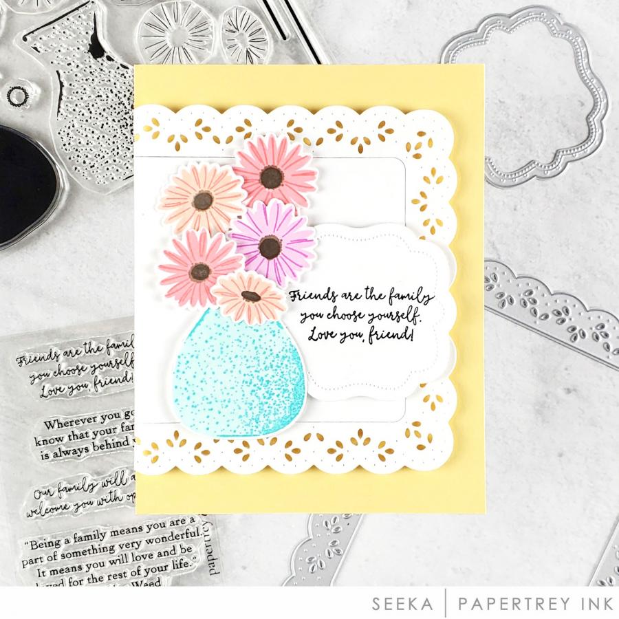 Vase Collection 16 Stamp Set