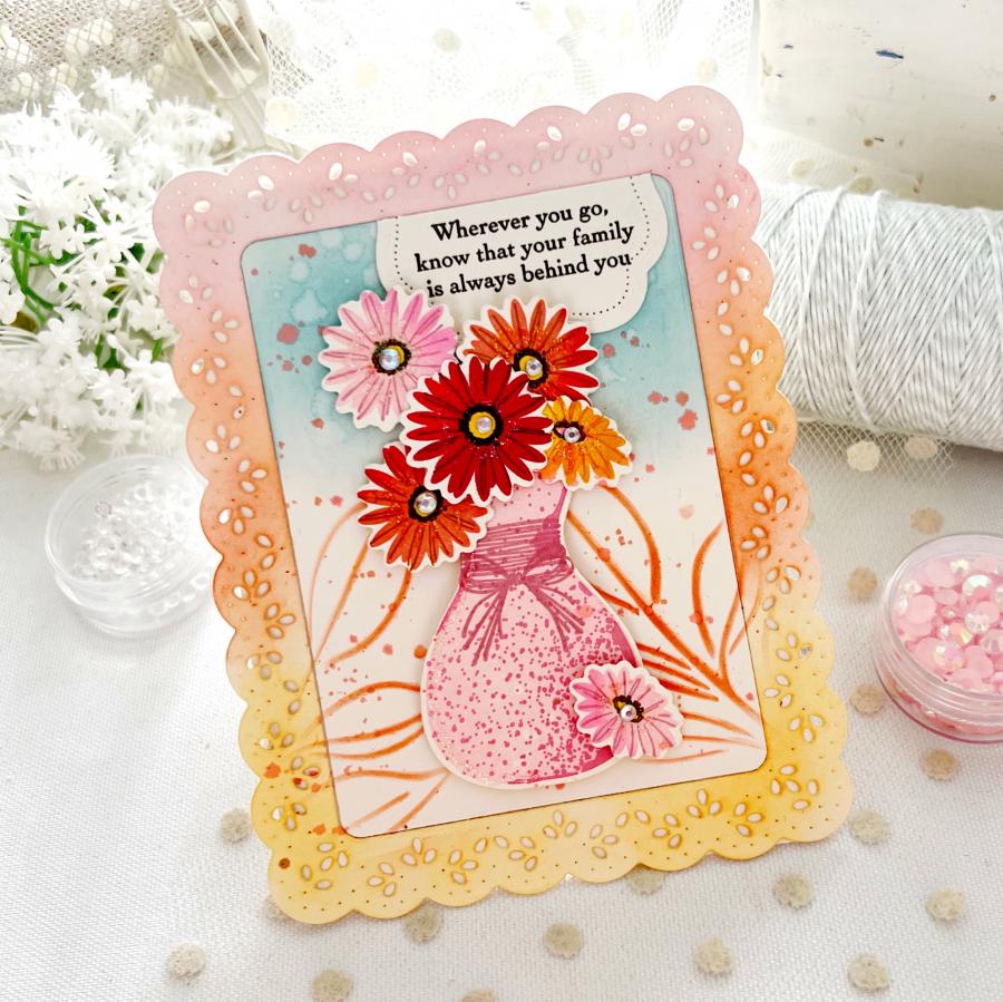 Vase Collection 16 Stamp Set