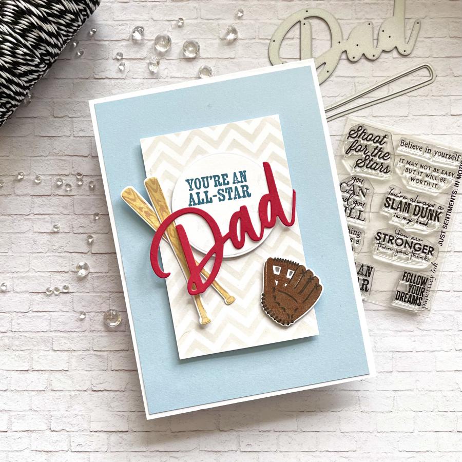 Just Sentiments: In Motion Mini Stamp Set
