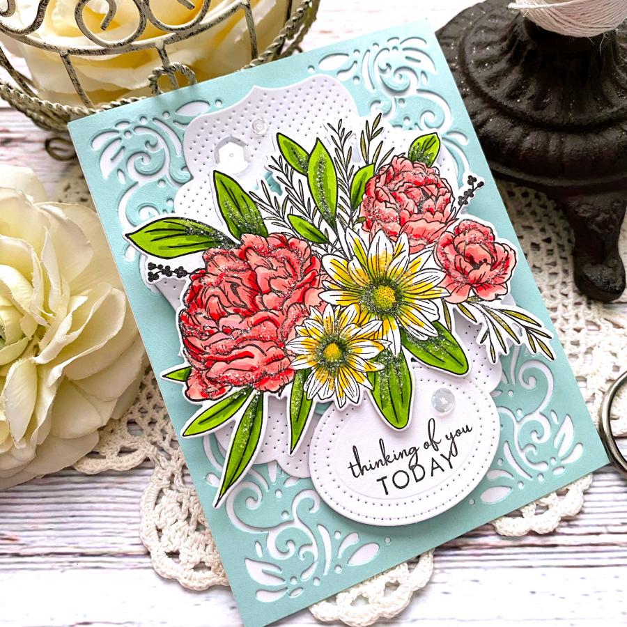 Easy Bouquet Stamp Set