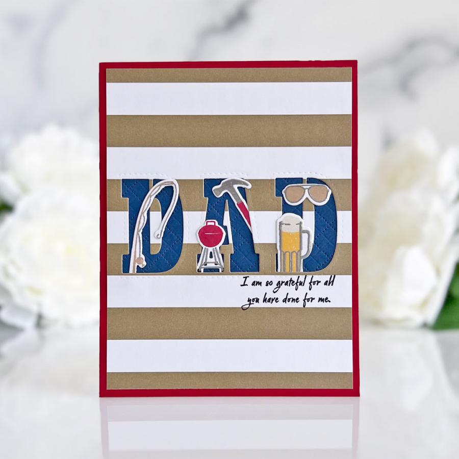 Just for Dad Mini Stamp Set